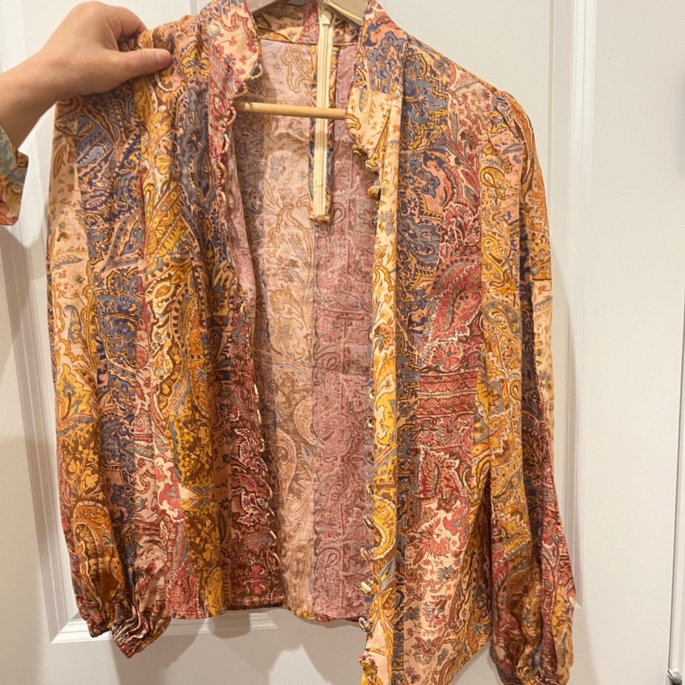 zimmermann
multi paisley stripe